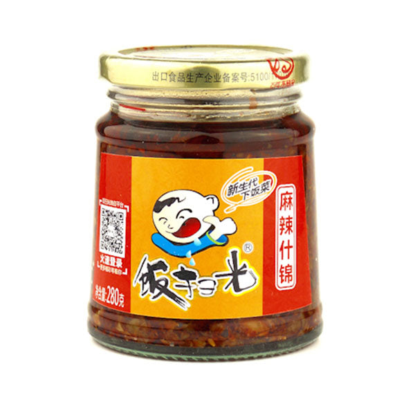 饭扫光 麻辣什锦 Preserved Sichuan Pepper Pickles FSG 280g