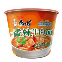 康师傅 香辣牛肉面 桶装 Instant Noodle Spicy Cup KSF 108g