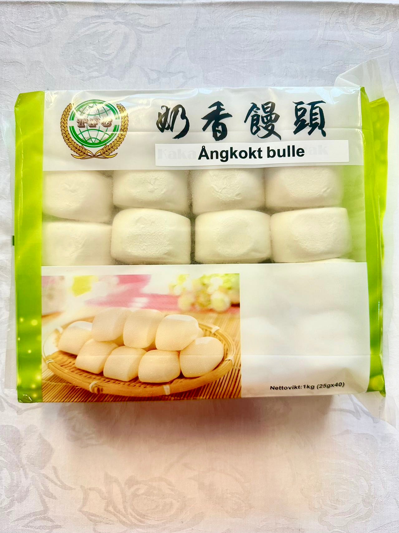 ❄ 奶香馒头 Chinese Bread Plain 1000g  (只限自提或配送)