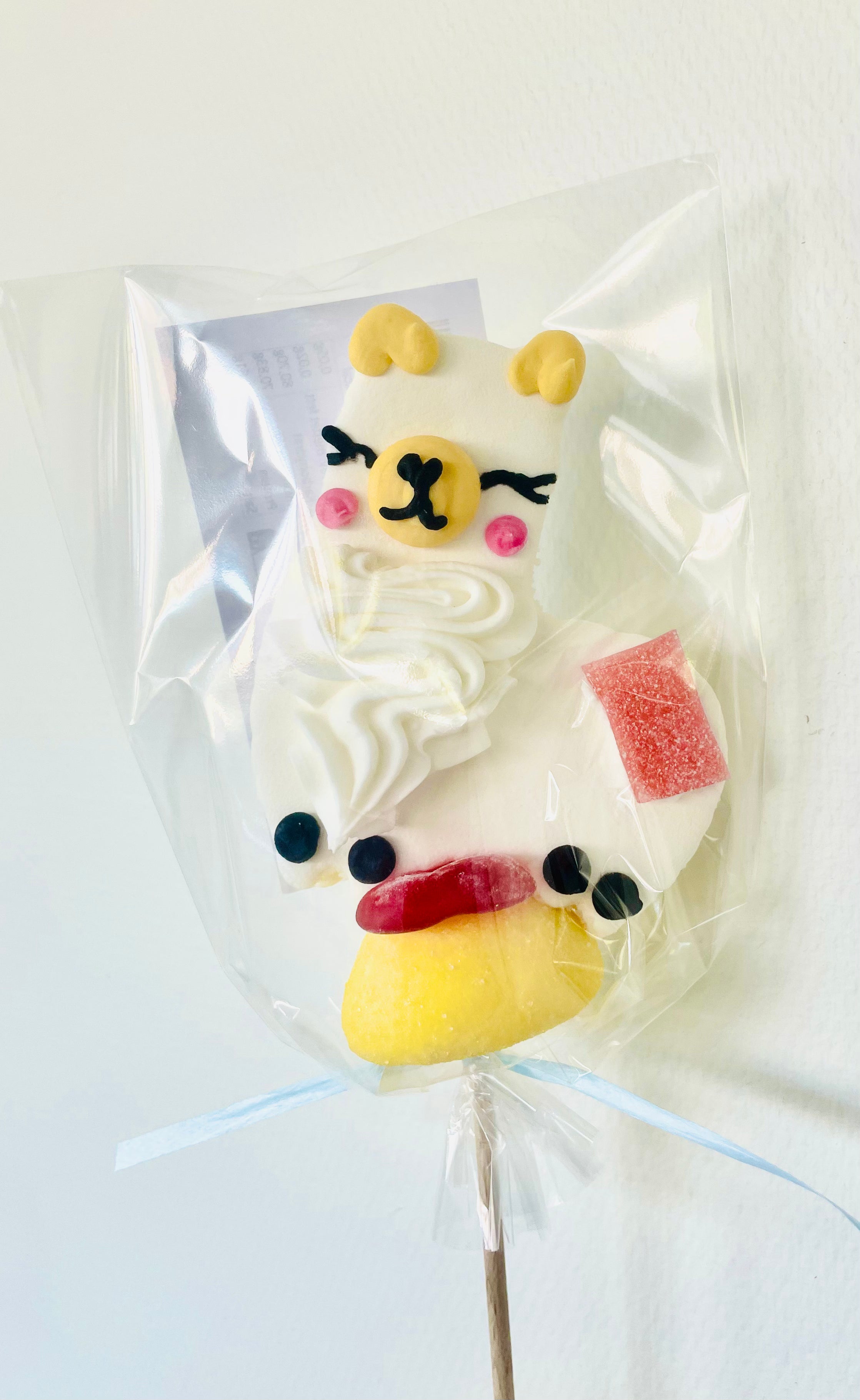 羊驼棉花糖 Alpaca on a stick marshmallow