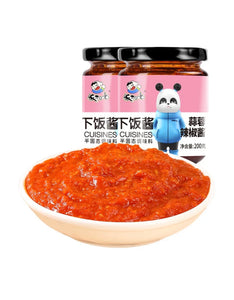 饭扫光 蒜蓉辣椒酱 Garlic and Chili Condiment FSG 200g