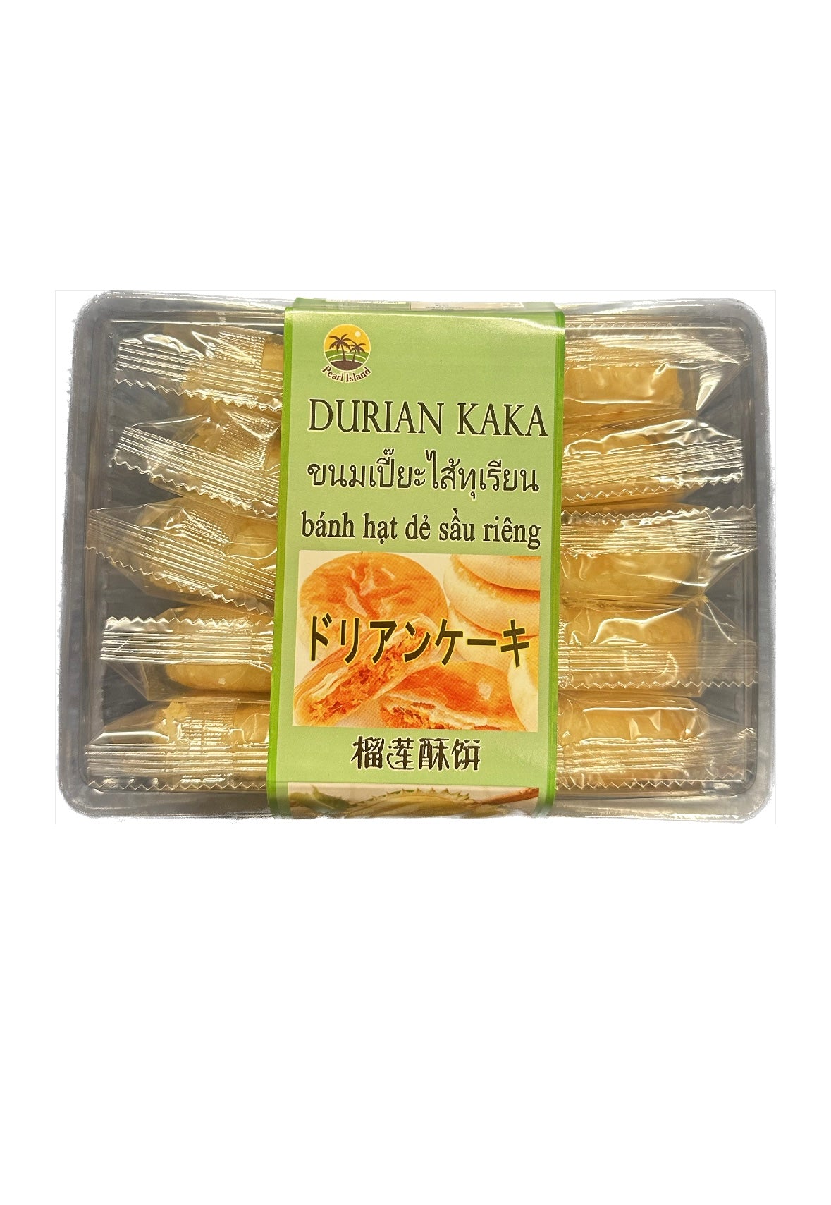 趣可香 千层酥饼 榴莲味 Biscuit with Durian 400g