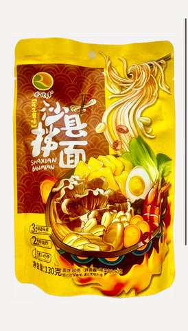 沙县小吃 麻酱拌面 Inst.Noodle Shaxian Peanutpaste Flav 130g