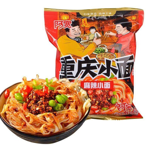 阿宽 重庆小面 麻辣味 AK Inst. noodle chongqing spicy hot 100 g