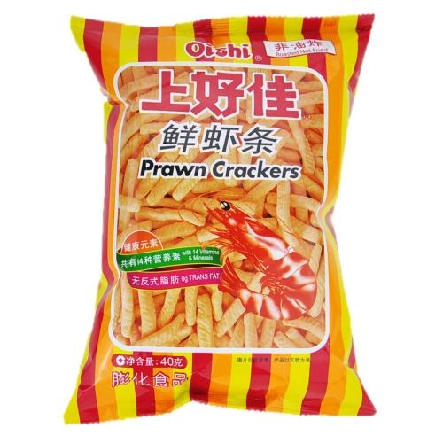 上好佳 鲜虾条 40g Prawn Crackers SHJ