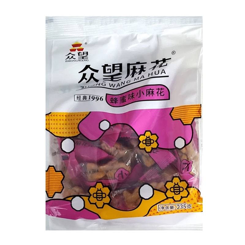 众望 小麻花 蜂蜜味 Mini Crisp Twist Seaweed ZW 235g